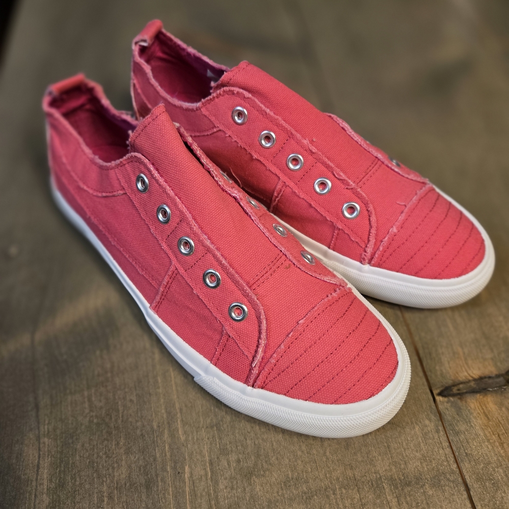 Corkys Pink Canvas Sneakers